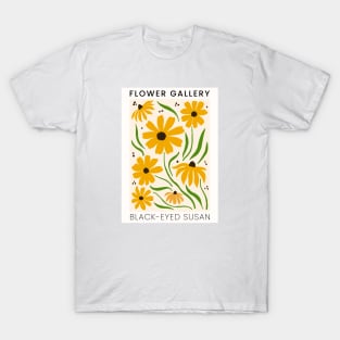 Black Eyed Susan - Happy Flowers T-Shirt